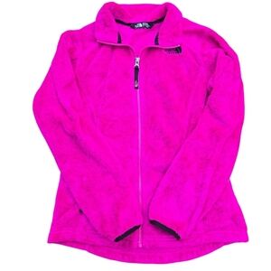 North Face Pink Fleece Jacket